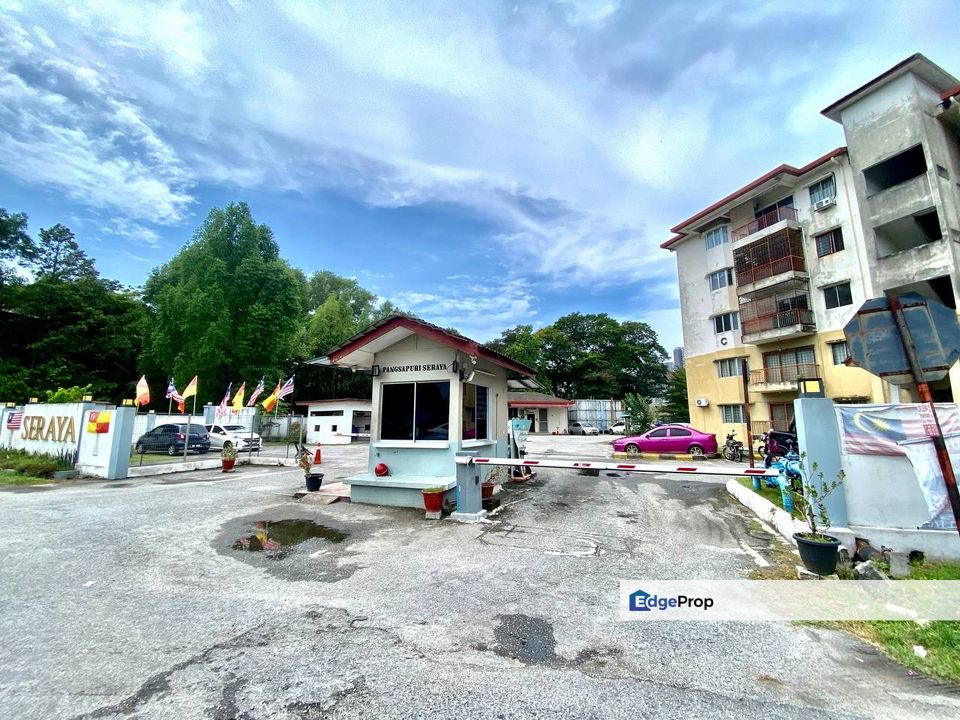 FOR SALE!!!  (GROUND FLOOR) Seraya Apartment@Taman Kajang Utama, Kajang ASKING PRICE RM 275,000, Selangor, Kajang