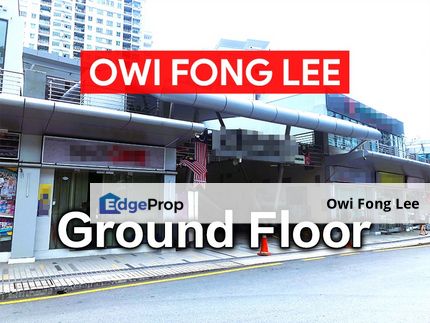 The Palazzia Ground Floor Shop office Facing Main Road, Penang, Gelugor