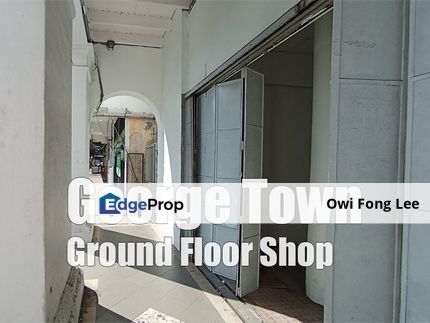 Ground Floor Beach Street Prewar Heritage Shophouse for Rent | Georgetown, Penang, Georgetown