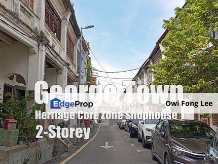 Georgetown UNESCO Heritage Core Zone Pre-War Unit for Sale | Toh Aka Lane, Penang, Georgetown