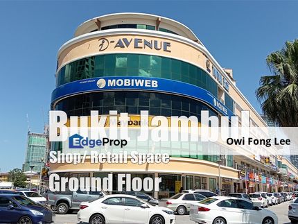 Ground Floor I-Avenue Shop / Retail Lot for Rent | Bukit Jambul, Penang, Bukit Jambul