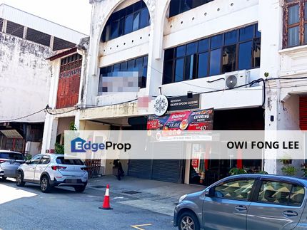 Shoplot with Rare 1,000 sqft Private Outdoor Space, Penang, Georgetown