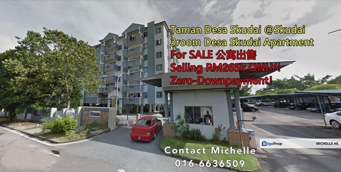 Desa Skudai Apartment For Sale Rm265 000 By Michelle He Edgeprop My