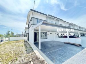 CORNER LOT Double Storey LBS Rentak Perdana Puncak Alam for Sale @RM655 ...
