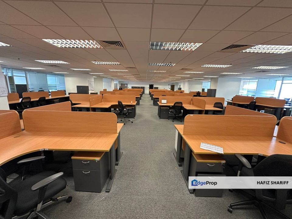 Whole Floor with 79 workstations at Vista Tower Intermark Kuala Lumpur ...