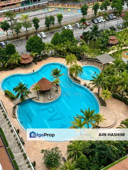 Partially Furnished PV 10 Platinum Lake Condominium, Setapak, Kuala Lumpur, Setapak