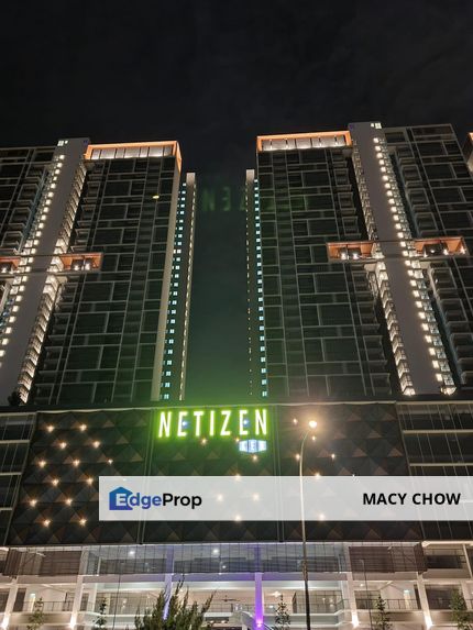 The Netizen 2 car parks Partial Furnished , Selangor, Cheras