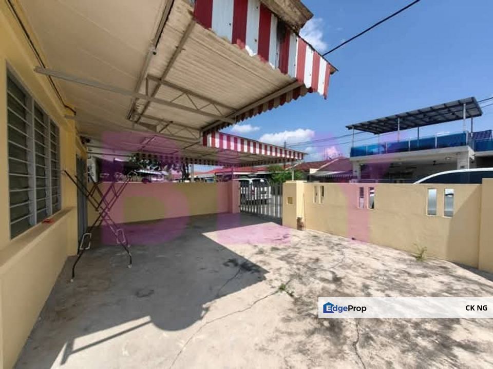 Corner Lot 1Storey House Tepi Sungai Klang Teluk Pulai for Sale @RM450 ...