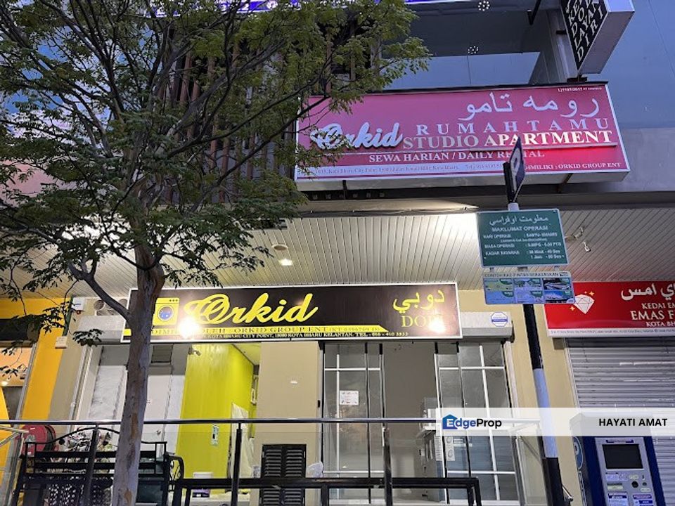 Ground Floor Shop Jalan Hilir Pasar Kota Bharu l 2 Unit l High Traffic Area, Kelantan, Kota Bharu