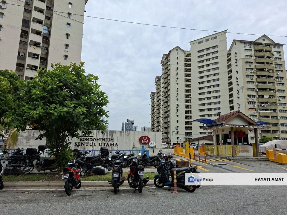 For Rent Sentul Utama Condo Fully Furnished near LRT KTM Sentul, Kuala Lumpur, Sentul