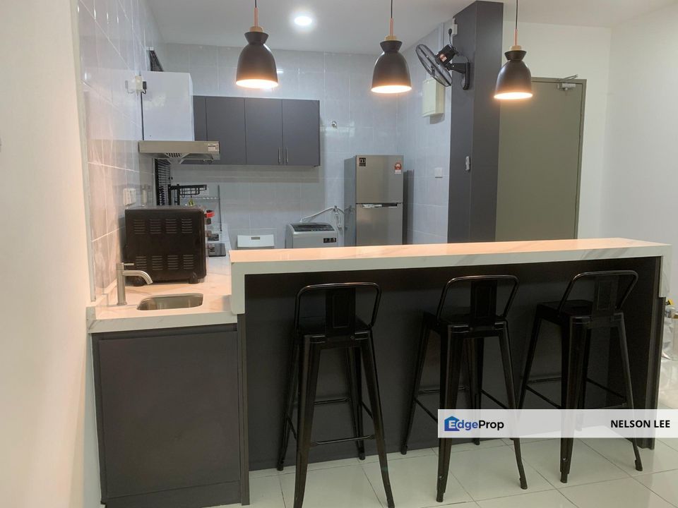 Residence Setia Impian with swimming pool, fuly furnished, renovated unit, Jade hill Kajang, Selangor, Seri Kembangan