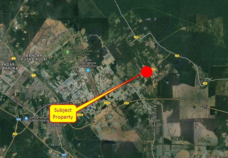 Senai 20 Acres Industrial Land