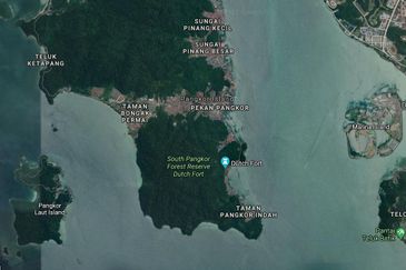 Perak Pangkor Zoning Residential Agriculture Land