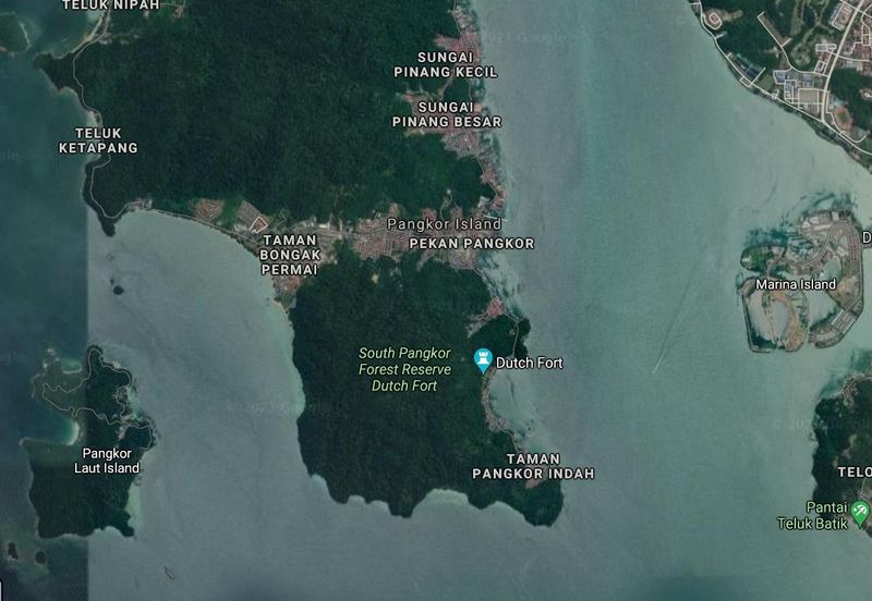 Perak Pangkor Zoning Residential Agriculture Land