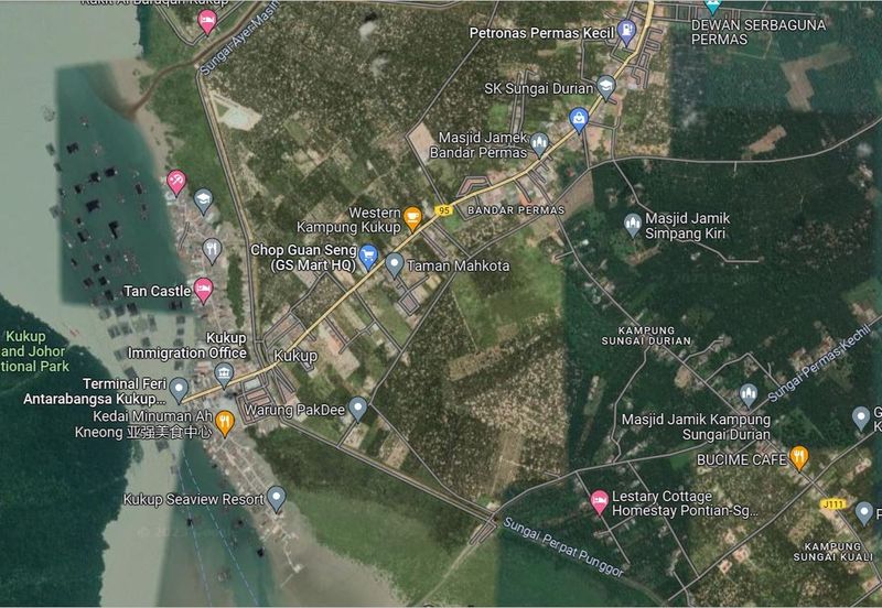 Kukup Bandar Permas Zoning Residential Land