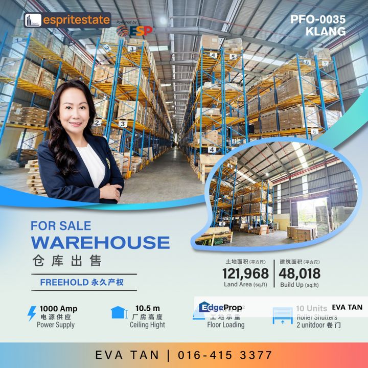 Warehouse at Meru, Klang for sale, Selangor, Klang
