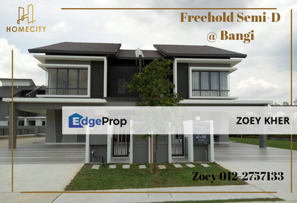 Freehold 2sty Semi-D @ Bangi . 0 entry cost ! , Selangor, Bangi