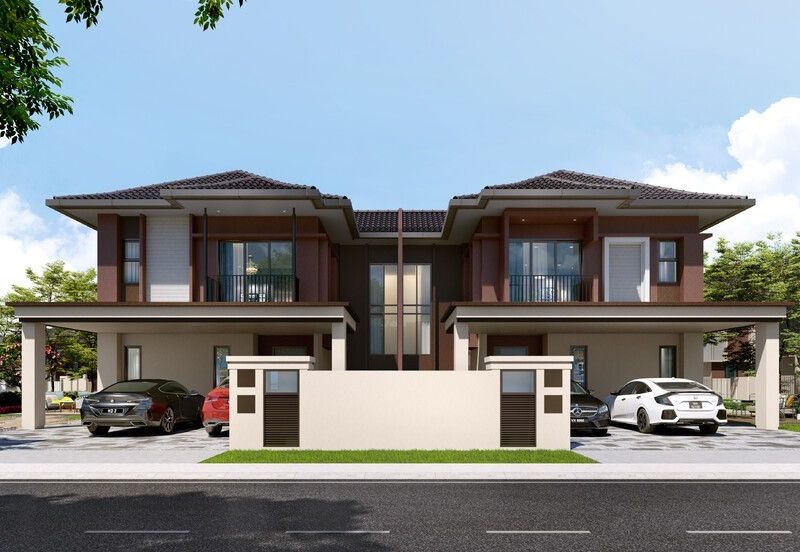 New launch Semi-D 40x80/85 @ Subang Bestari