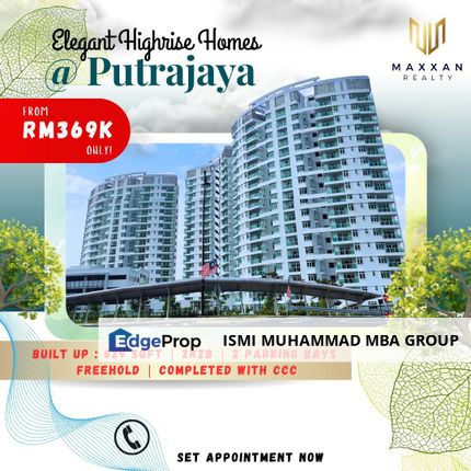 [LUXURY IS WITHIN REACH] Completed Residence Condominium @ Putrajaya, Putrajaya, Putrajaya