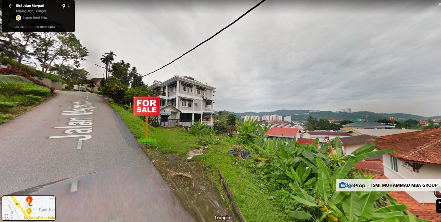 Ulu Kelang, Ampang - Taman Zooview. Residential Land 8,000 sf. Nice View!, Selangor, Ulu Kelang
