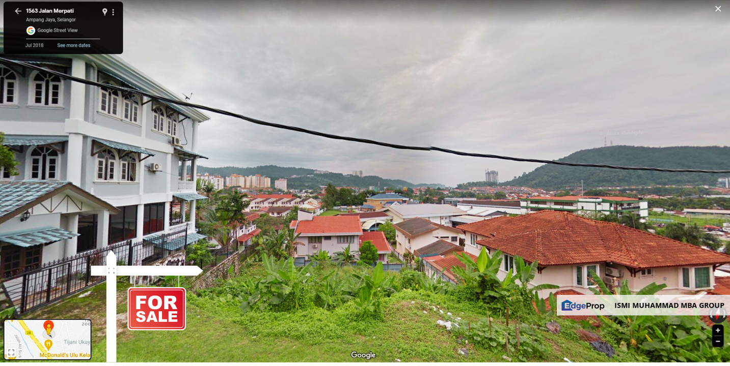 Ulu Kelang, Ampang - Taman Zooview. Residential Land 8,000 sf. Nice View!, Selangor, Ulu Kelang