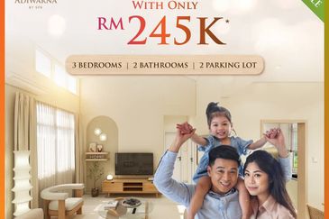 Landed Villa Apartment Freehold Kota Seri Langat RM245k