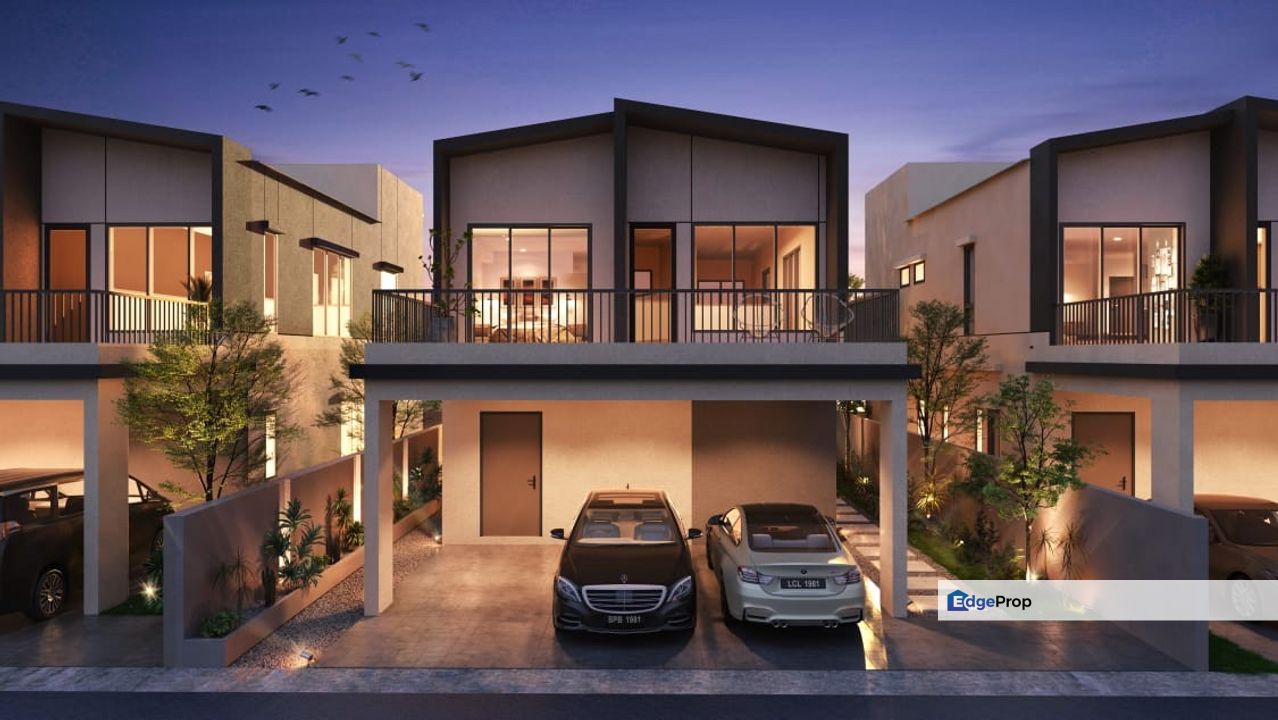Double Storey Villa 4 Rooms 4 Bathroom Lunas Kedah, Kedah, Lunas