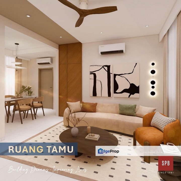 Landed Villament with Land Freehold, Penang, Tasek Gelugor