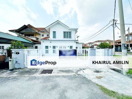 CHEAPEST CORNER RENOVATED EXTENDED ! 2 Sty Semi D Cluster Seksyen 6 Bandar Bukit Mahkota Bangi , Selangor, Bangi