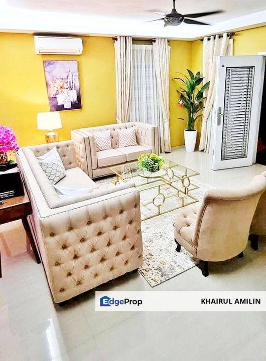 CHEAPEST CORNER RENOVATED EXTENDED ! 2 Sty Semi D Cluster Seksyen 6 Bandar Bukit Mahkota Bangi , Selangor, Bangi