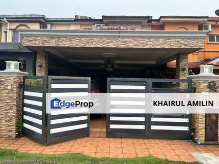 FREEHOLD 20' x 75'❗️RENOVATED & GATED GUARDED 🔥2 Storey Jalan Kerongsang Bandar Puteri Klang, Selangor, Klang