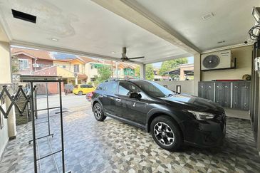 RENOVATED EXTENDED🔥Double Storey Terrace Taman Ukay Bistari Ampang