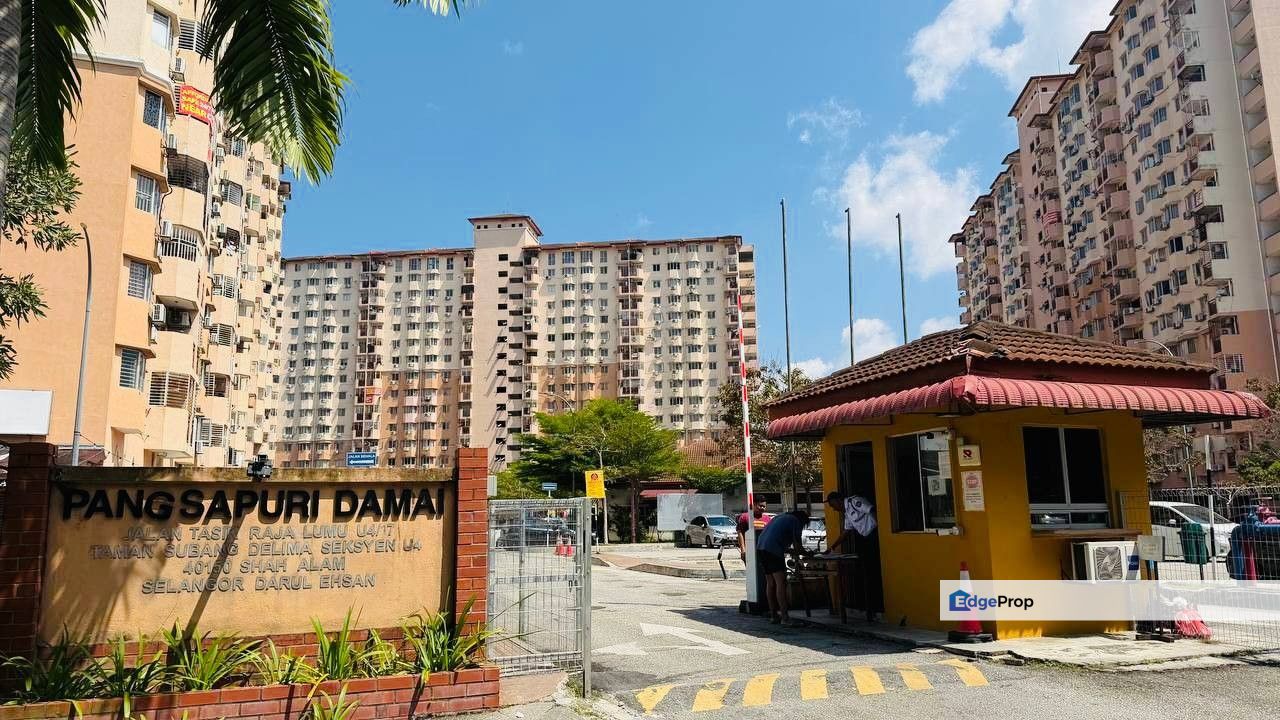 MURAH 🔥 BOOKING RM1K❗️Pangsapuri Damai U4 Subang Bestari (Sebelah HELP College), Selangor, Subang Bestari