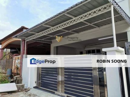 Freehold 1 Storey Terrace in Saujana Indah, Melaka, Bukit Katil