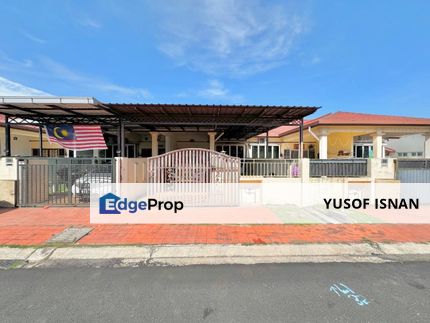 Taman Sri Rantau Single Storey House Rantau Panjang Klang For Sale Flexible Deposit Huge Land 20x109 sqft, Selangor, Klang