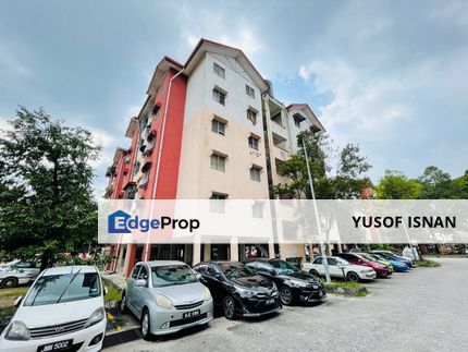 Seksyen 7 Near I City Flat PKNS Shah Alam For Sale Partly Furnished, Selangor, Shah Alam