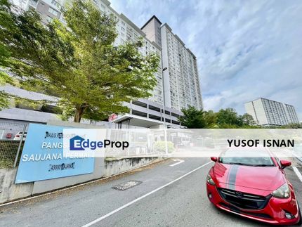 Pangsapuri Saujana Permai 2 Kajang For Sale Partial Furnished Corner Unit, Selangor, Kajang