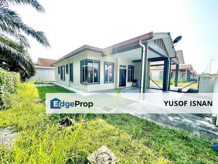 Semi D House Taman Kenanga Banting, Single Storey For Sale! Flexible Deposit End Lot Unit, Selangor, Banting