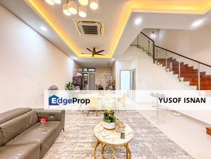 Double Storey Superlink House Temasya Legasi Glenmarie Shah Alam For Sale! Facing Open GOOD Condition, Selangor, Glenmarie