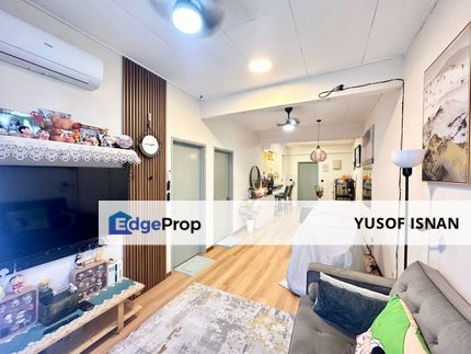 Rumah Cantik! Kinrara Mas Shop Apartment Taman Kinrara Seksyen 4 Puchong For Sale! Partial Furnished, Selangor, Puchong