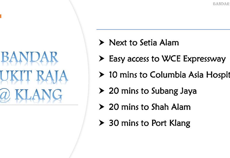 Bandar Bukit Raja @Taipan