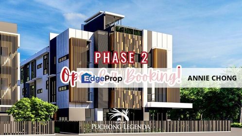 Taman Puchong Legenda 3-Storey NEW Launch Phase 2! Limited Units. Book NOW! Taman Puchong Legenda, Puchong, Selangor, Selangor, Puchong