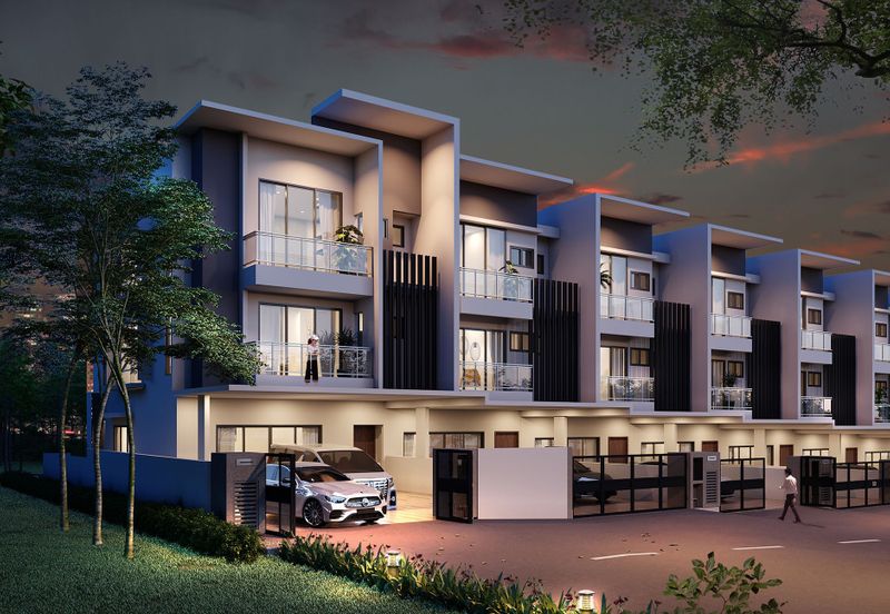 The Selesaria, Happy Garden. NEW Completed Terrace House! KL Freehold Address. 4 Carparks. 5 Units! Jalan Klang Lama (Old Klang Road), Kuala Lumpur
