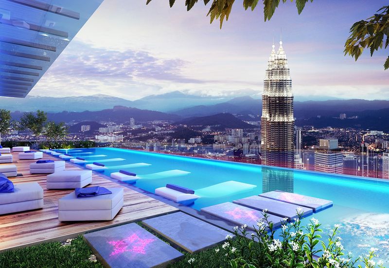 4 min to KLCC Twin Towers. The Ascott Star, KLCC, Kuala Lumpur