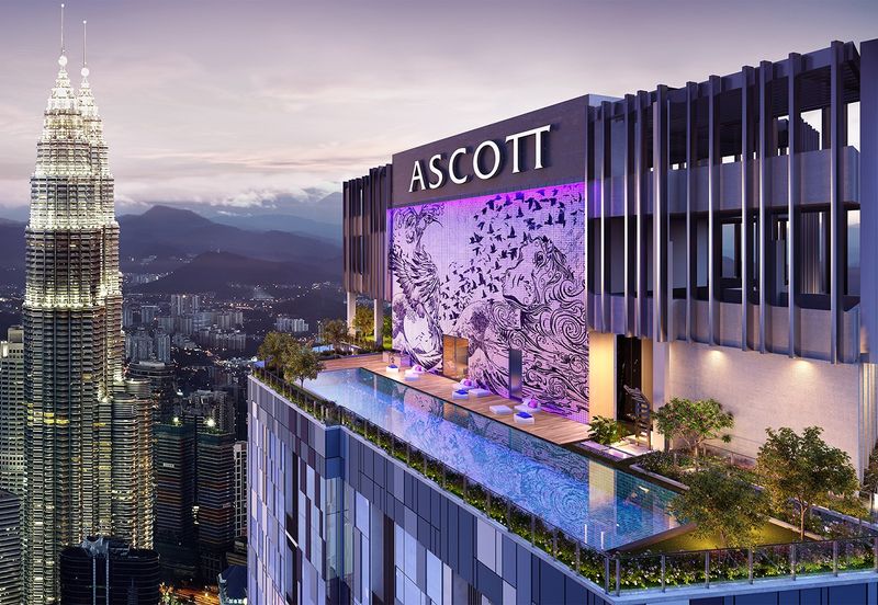 4 min to KLCC Twin Towers. The Ascott Star, KLCC, Kuala Lumpur