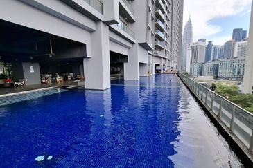 KLCC Myhabitat Residence Fully Furnished Walking distance to LRT and MRT