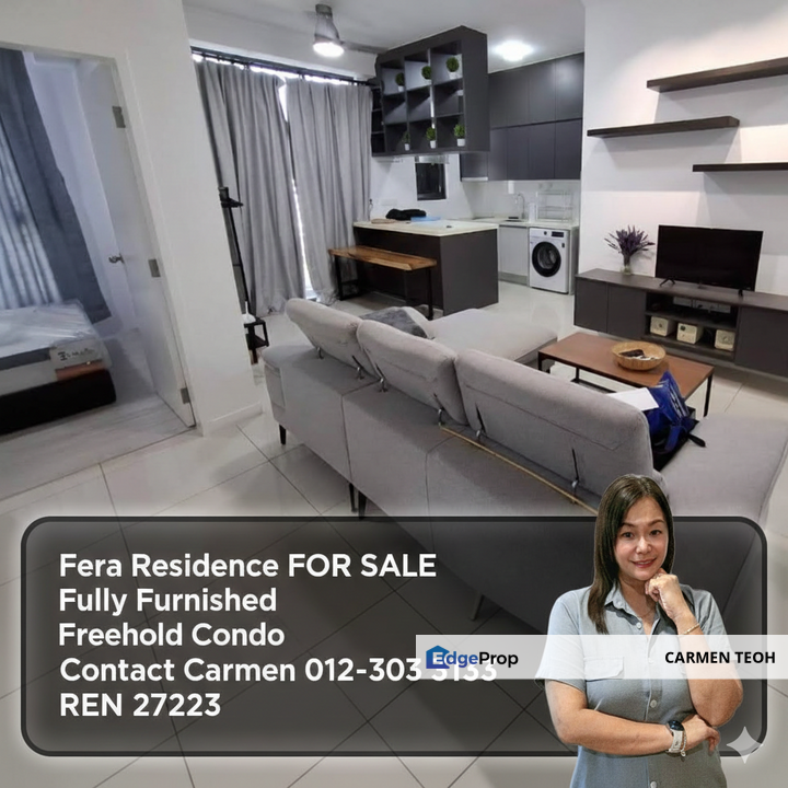 Fera Residence Wangsa Maju Fully Furnished 2 Bedroom For Sale, Kuala Lumpur, Wangsa Maju