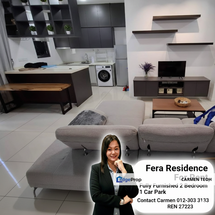 Fera Residence Wangsa Maju Fully Furnished 2 Bedroom For Rent, Kuala Lumpur, Wangsa Maju