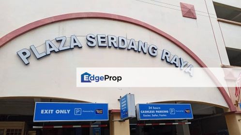 Plaza Serdang Raya Condo For Rent near MRT Serdang Raya Utara, Selangor, Serdang