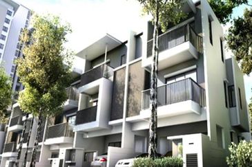 3 storey 20x75 builtup 3400 with lift ready